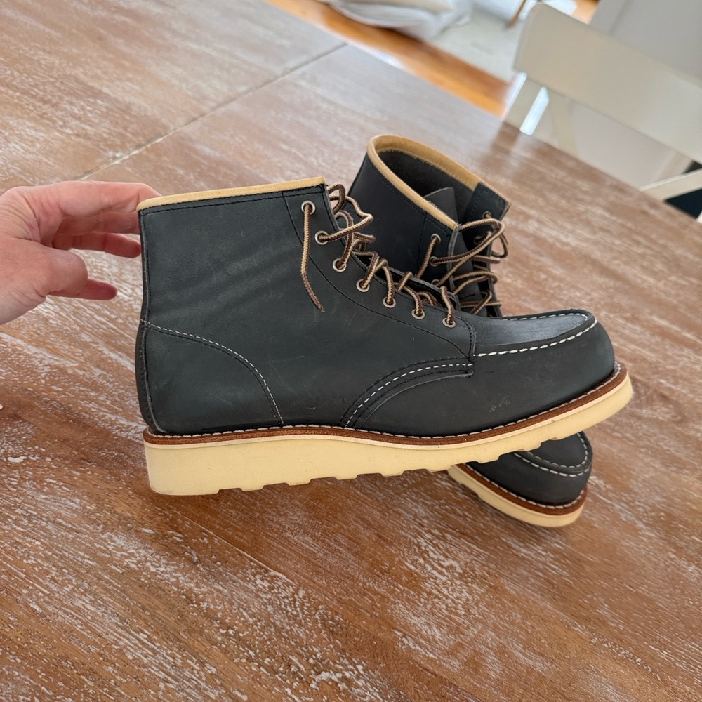Red Wing Women's Short Boot in Indigo Leather size 8.5 women - Picture 4 of 10
